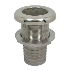 Saída De Água Náutica 1 1/2″ Inox Para Mangueira