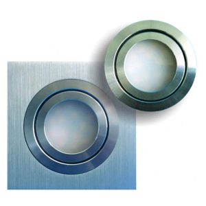 Spot Náutico de Embutir Fiji Aluminium 2×1 Optolamp 12-24V
