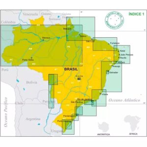Carta Náutica 3236 A/B Marinha Volta Rápida / Cova da Onça