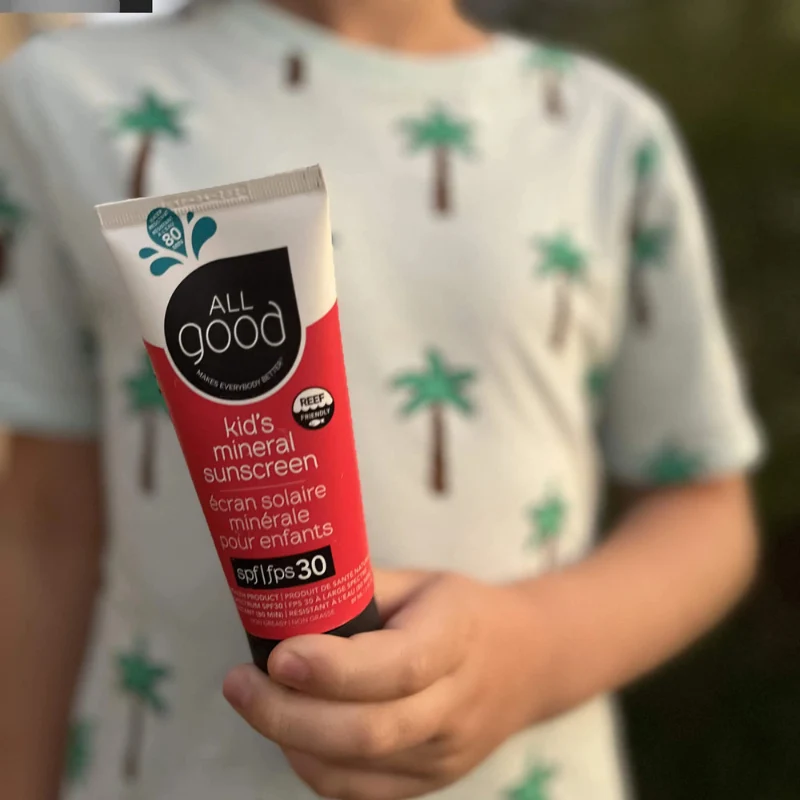 All Good 3 oz SPF30 Kids Mineral Sunscreen Lotion - Image 8