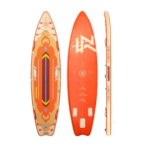 Funwater Nawakar 13' Ultimate Inflatable Family Paddle Board - Sunset | Multi-Person SUP