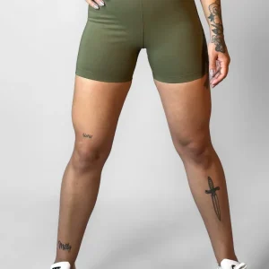 Shorts Feminino Alltraining® Essential Verde Oliva
