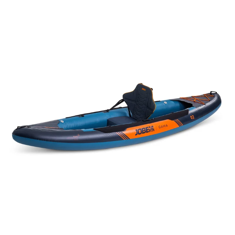 Jobe Gama 11'11" Inflatable Kayak Package - Teal - Image 8