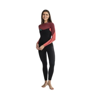 Jobe Sofia 3/2mm Full Wetsuit for Women - Rose Pink | Back-Zip