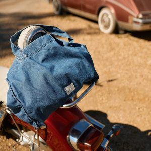 WILD WEST TOTE | BLUE DENIM