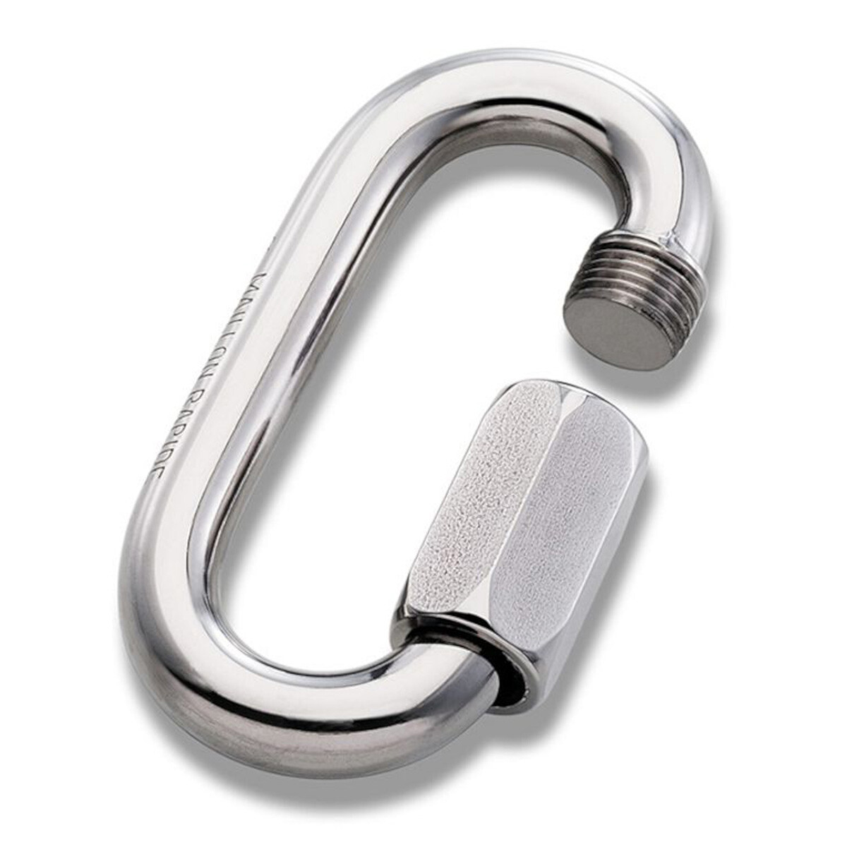 Link Mosquetão Oval Trava 8mm Inox - Image 3