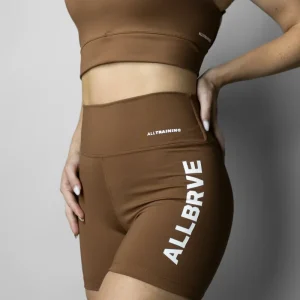 Shorts Feminino Alltraining® Essential Marrom Mocha Allbrve
