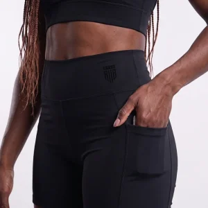 Shorts Feminino Alltraining® Essential com Bolso Preto Allblack