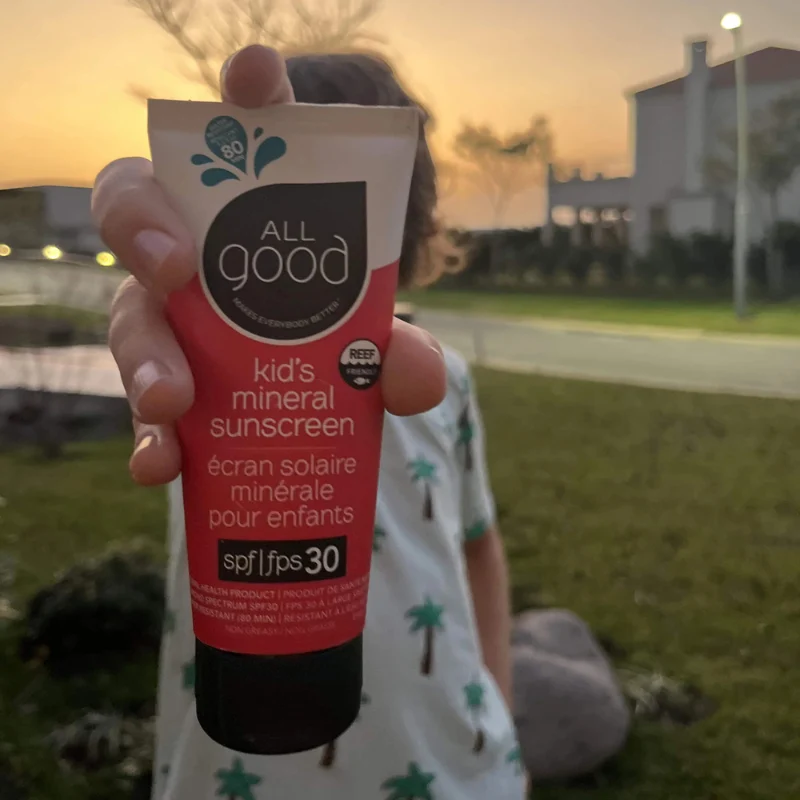 All Good 3 oz SPF30 Kids Mineral Sunscreen Lotion - Image 9