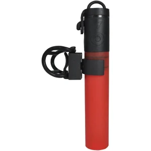 Seattle Sports GloStick Multi-Clip USB Safety Light – Red
