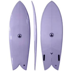 Surfboard Trading Co. Finlet Twin Fish EPS Surfboard – Lilac