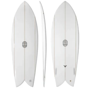 Surfboard Trading Co. Finlet Twin Fish EPS Surfboard | Triple Stringer Performance Fish