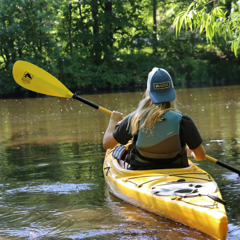 Bending Branches Bounce Kayak Paddle Yellow (2-Piece) - Image 8