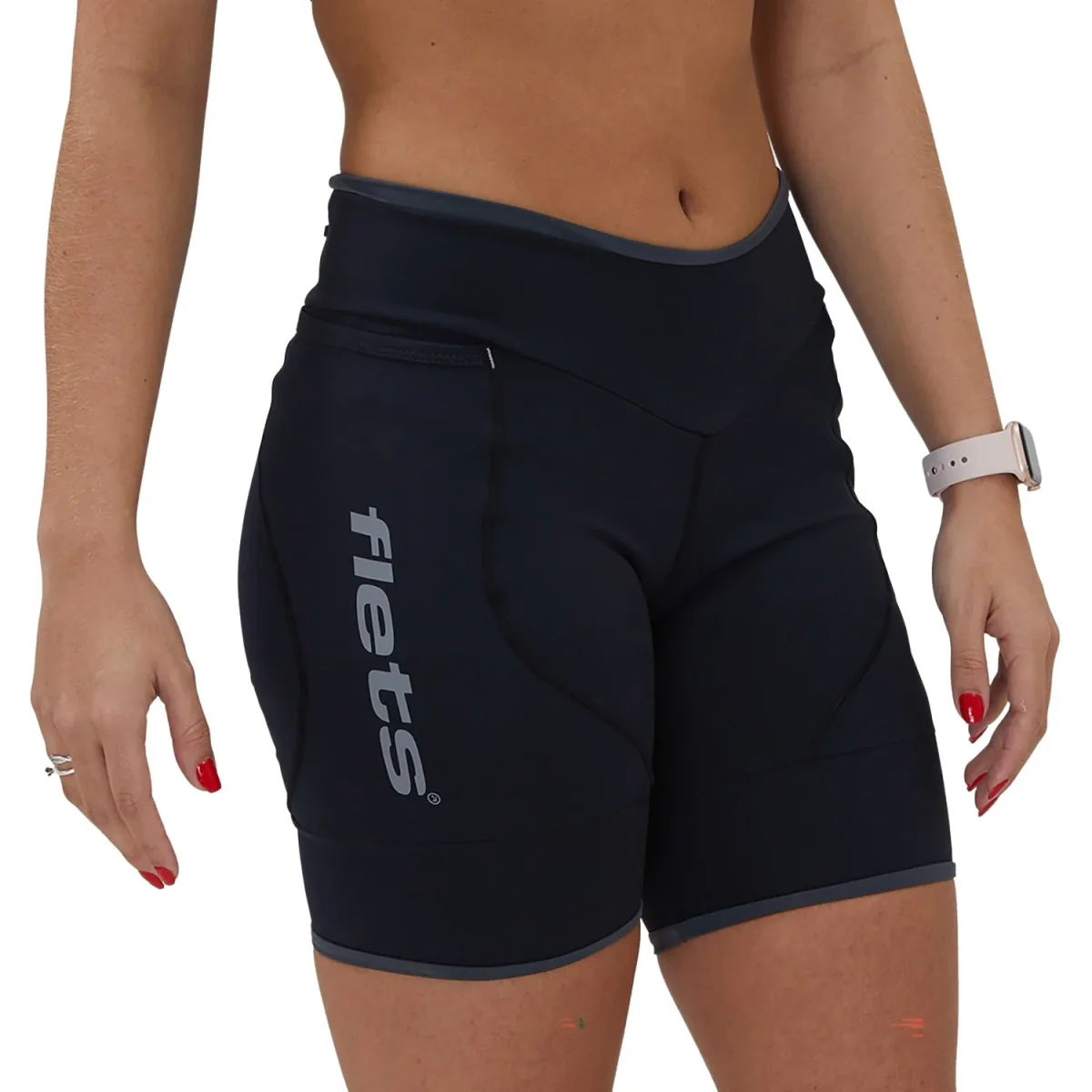 Bermuda Feminina 3 Bolsos Estanho - Image 3