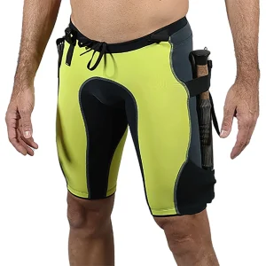 Bermuda Corrida de Montanha TRAIL RUNNING Verde Preto Estanho Masculina