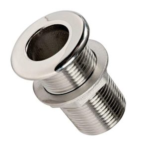 Saída De Água Náutica Inox 1 1/2″  Rosca