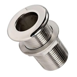 Saída De Água Náutica Inox 3/4″ Rosca