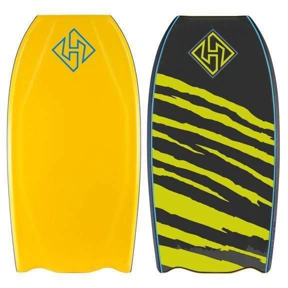 Hubboards Hubb Edition Sci-Five Quad Core Hub Tail Bodyboard Tangerine