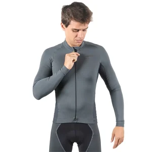 Jersey Manga Longa Masculina | Estanho