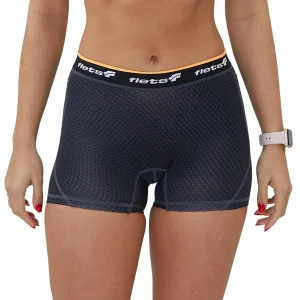 Shorts Feminino de Compressão Laranja Curto
