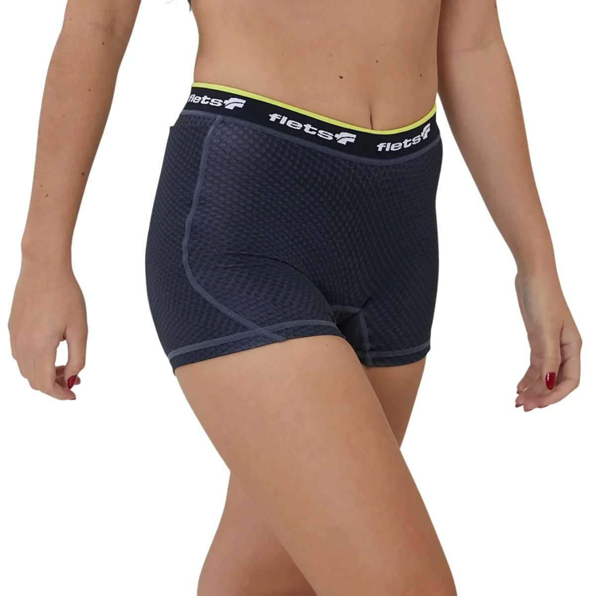 Shorts Feminino de Compressão Verde Curto - Image 4