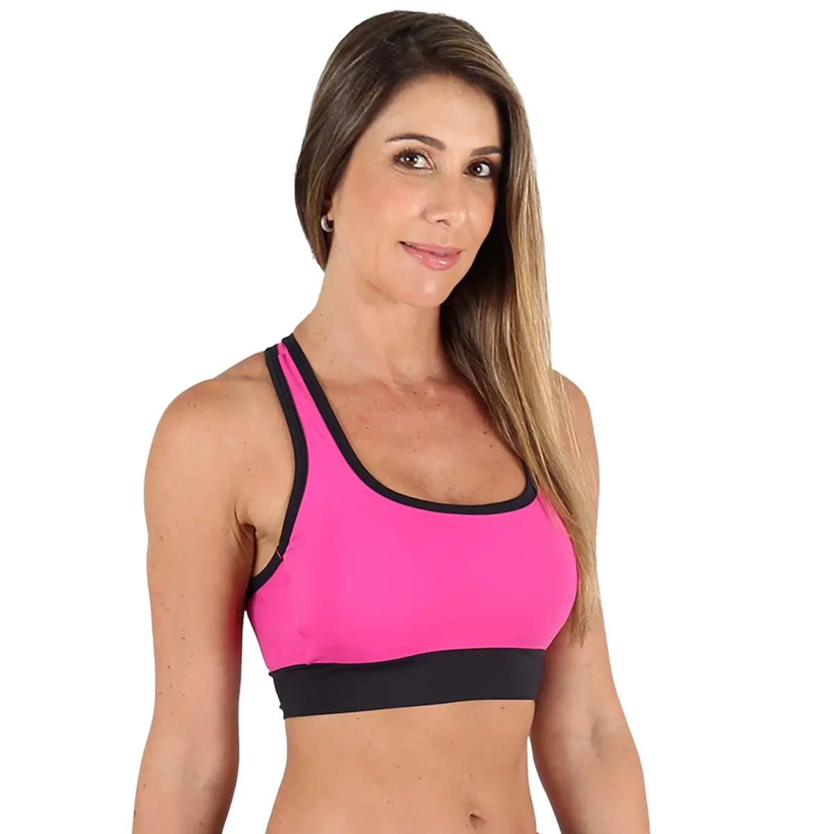Top Costa Nadador Colours l Rosa e Preto - Image 4